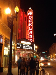 Fox Oakland marquee