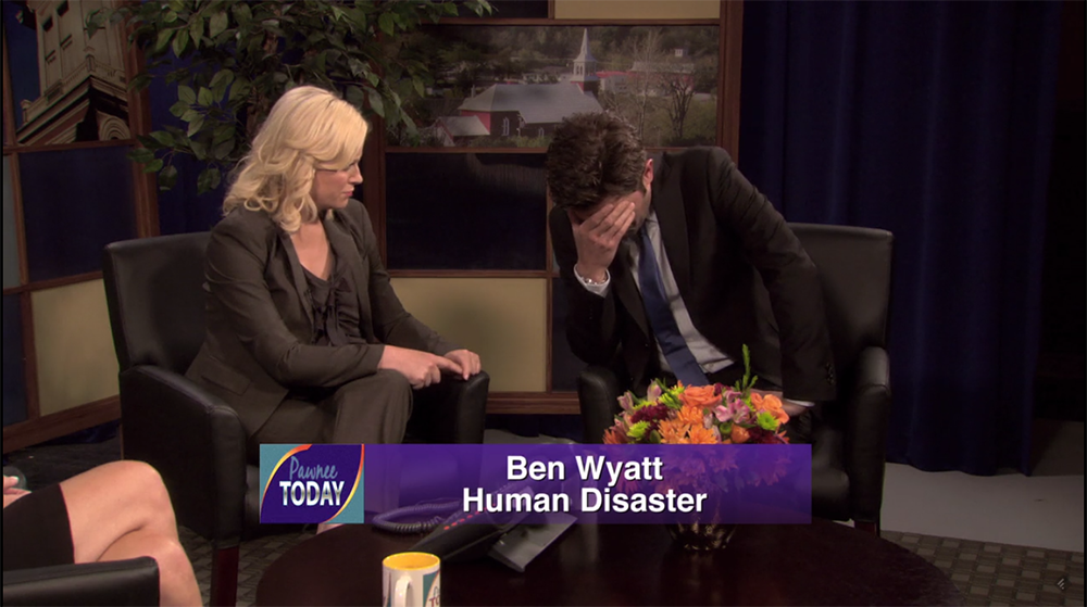Ben Wyatt, Human Disaster