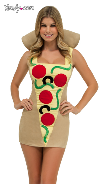 Sexy pizza costume