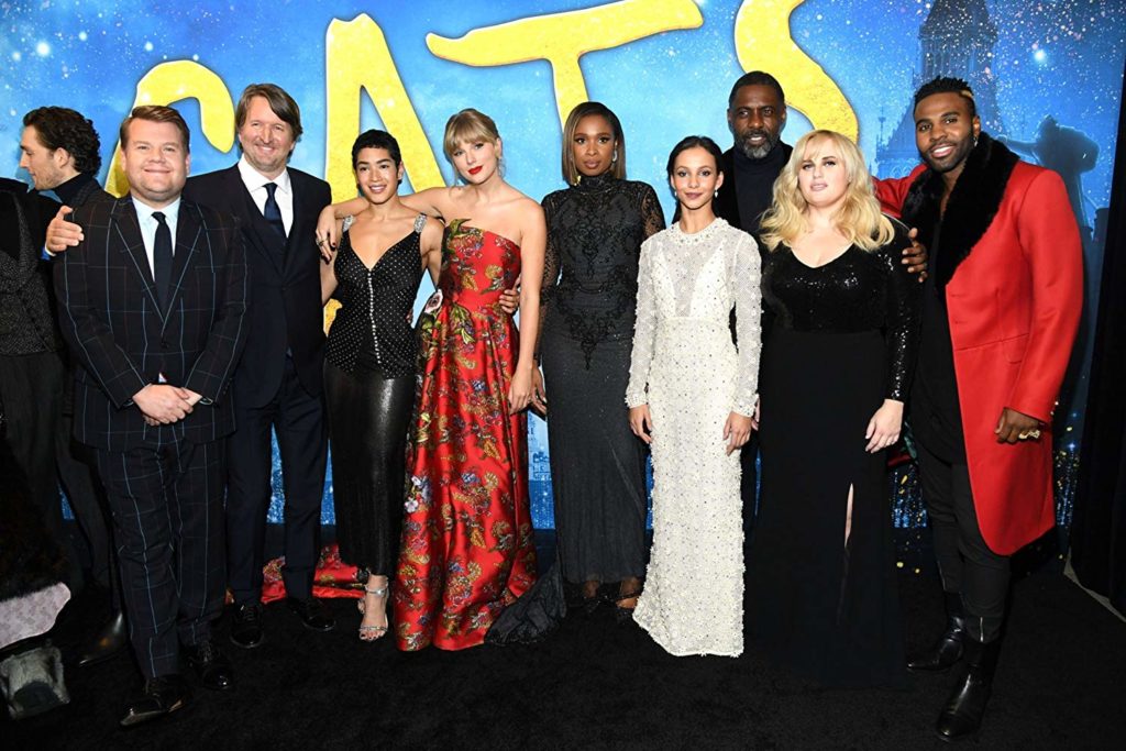 Cast of CATS The Movie at premiere